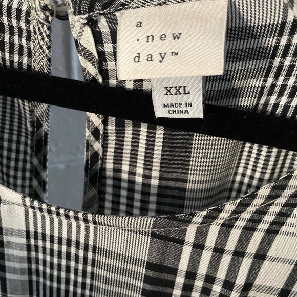 Sz XXL A New Day Plaid Dress - Picture 6 of 11